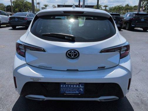 White 2022 Toyota Corolla Hatchback XSE