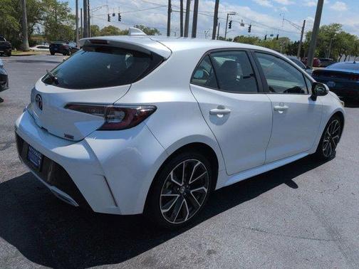 White 2022 Toyota Corolla Hatchback XSE