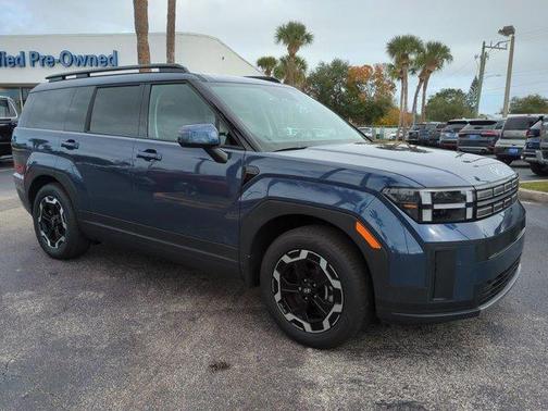 Atlantic Blue 2025 Hyundai SANTA FE SEL