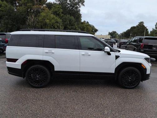 White 2026 Hyundai SANTA FE HEV Calligraphy