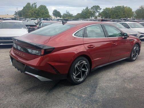 Red 2026 Hyundai SONATA SEL Sport