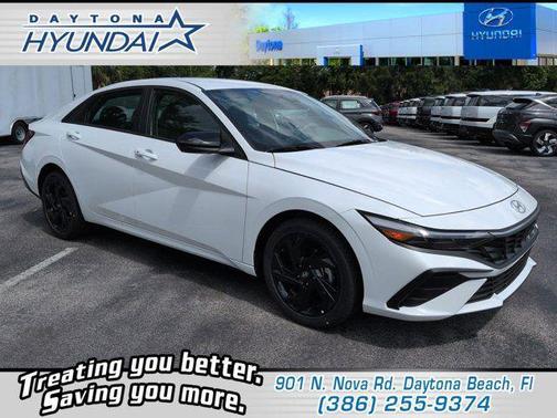White 2026 Hyundai ELANTRA SEL Sport