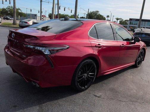 Red 2024 Toyota Camry XSE V6