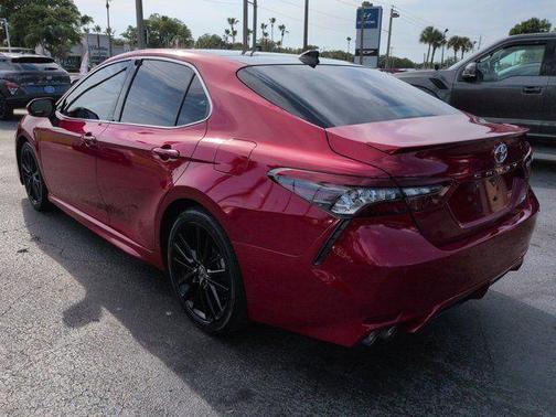 Red 2024 Toyota Camry XSE V6