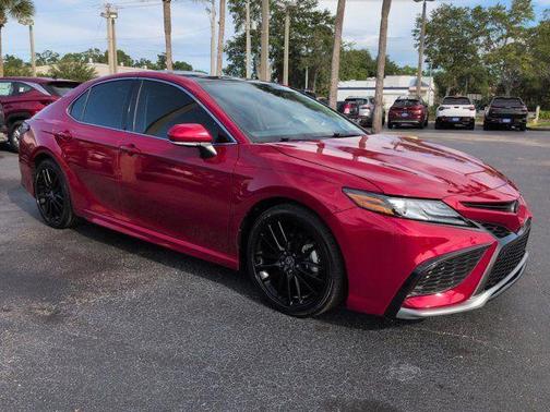 Red 2024 Toyota Camry XSE V6