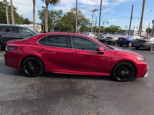 Red 2024 Toyota Camry XSE V6