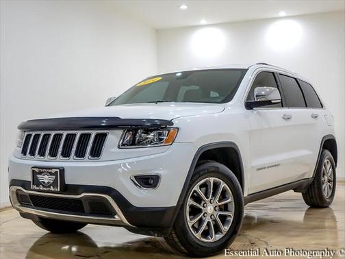 Bright White Clearcoat 2014 Jeep Grand Cherokee Limited