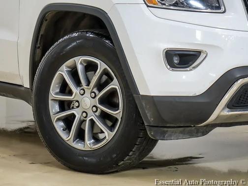 Bright White Clearcoat 2014 Jeep Grand Cherokee Limited