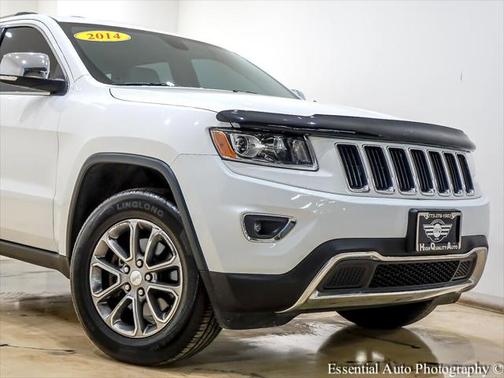 Bright White Clearcoat 2014 Jeep Grand Cherokee Limited