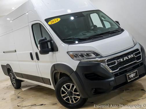 Bright White Clearcoat 2024 RAM ProMaster 3500 High Roof