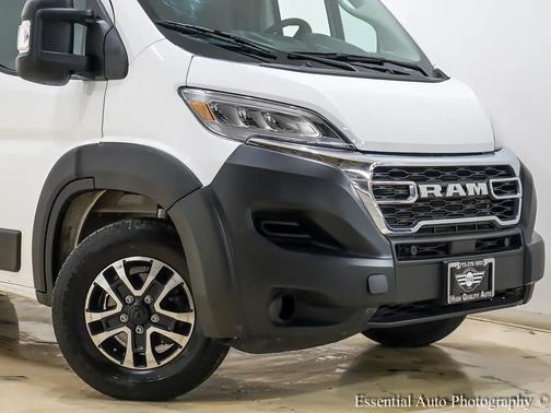 Bright White Clearcoat 2024 RAM ProMaster 3500 High Roof