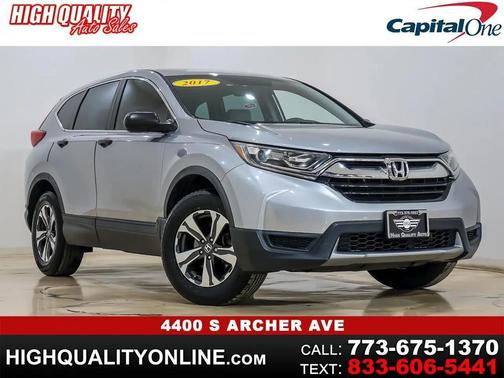 Lunar Silver Metallic 2017 Honda CR-V LX
