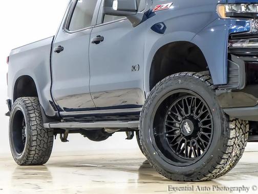 Northsky Blue Metallic 2021 Chevrolet Silverado 1500 LT Trail Boss