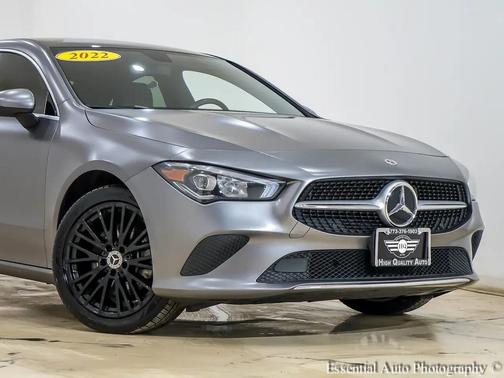 Mountain Grey Metallic 2022 Mercedes-Benz CLA 250 4MATIC