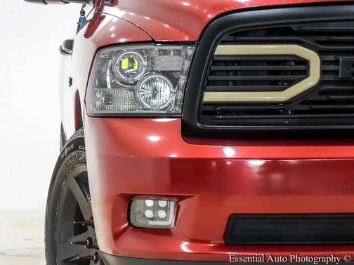 Red 2009 Dodge Ram 1500 SLT