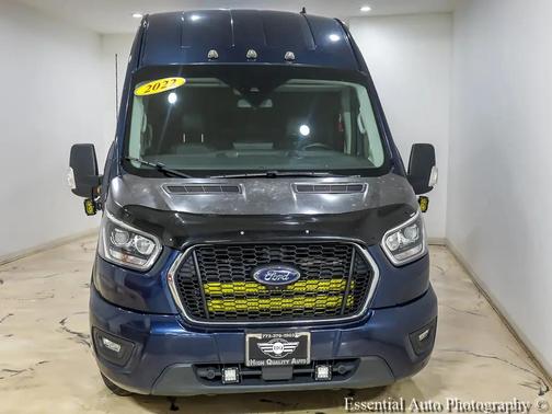 Blue Jeans Metallic 2022 Ford Transit-350 XLT