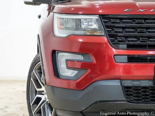 Ruby Red Metallic Tinted Clearcoat 2017 Ford Explorer sport