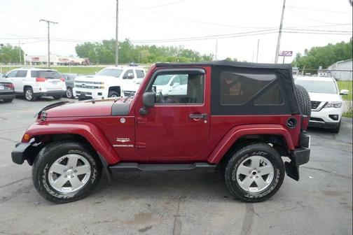 Deep Cherry Red Crystal Pearlcoat 2012 Jeep Wrangler Sahara