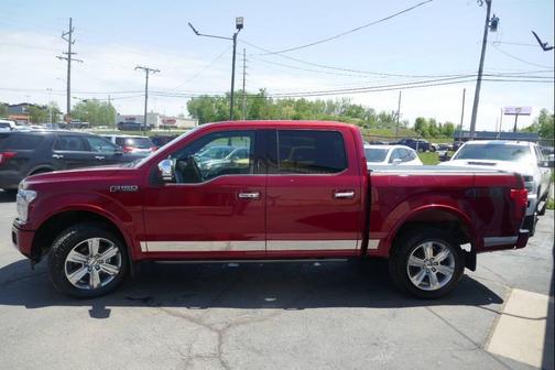 Burgundy 2019 Ford F-150 Platinum