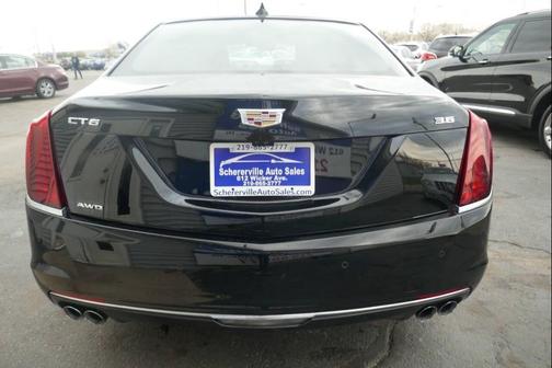 Black 2017 Cadillac CT6 3.6L Platinum