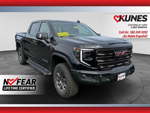 Onyx Black 2026 GMC Sierra 1500 AT4X