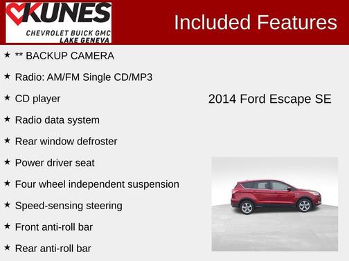 2014 Ford Escape SE
