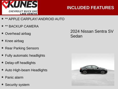 2024 Nissan Sentra SV