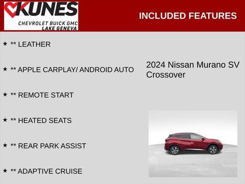 2024 Nissan Murano SV FWD