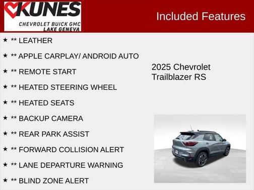 2025 Chevrolet Trailblazer RS