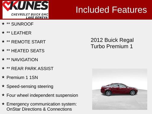 2012 Buick Regal Turbo - Premium 1