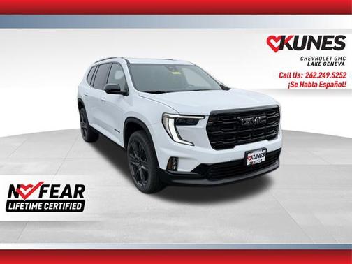 Summit White 2026 GMC Acadia Elevation AWD
