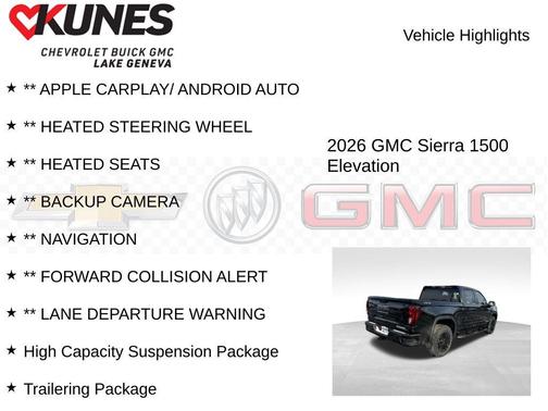 2026 GMC Sierra 1500 Elevation