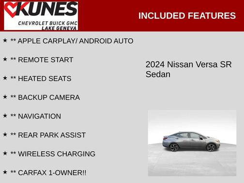 2024 Nissan Versa 1.6 S