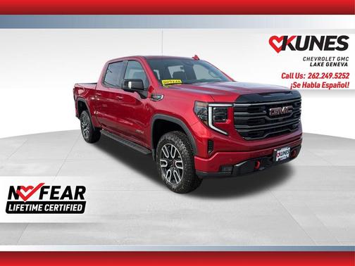 Volcanic Red Tintcoat 2026 GMC Sierra 1500 AT4