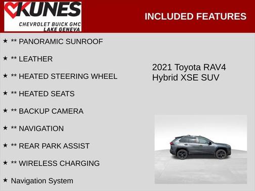 2021 Toyota RAV4 Hybrid SE