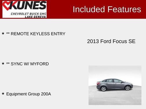 2013 Ford Focus SE
