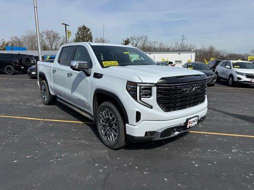 Glacier White Tricoat 2026 GMC Sierra 1500 Denali Ultimate