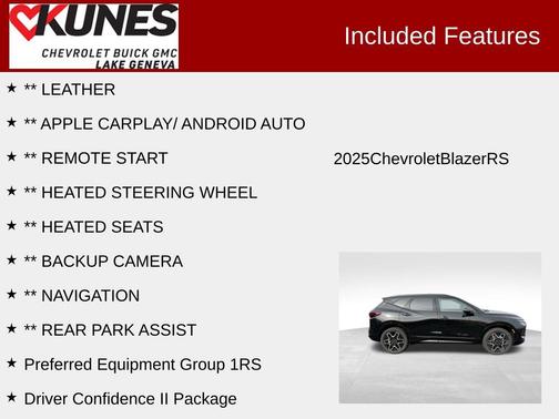 2025 Chevrolet Blazer RS