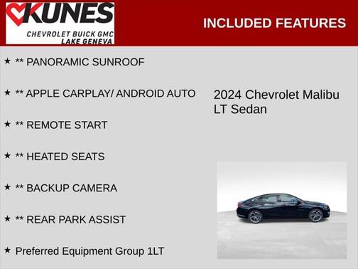 2024 Chevrolet Malibu FWD 1LT
