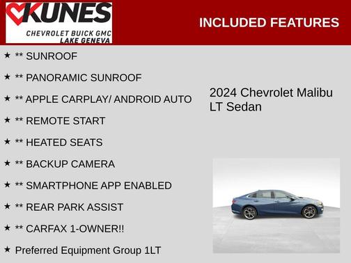 2024 Chevrolet Malibu FWD 1LT