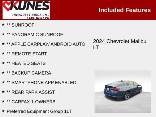 2024 Chevrolet Malibu FWD 1LT