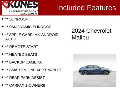 2024 Chevrolet Malibu FWD 1LT