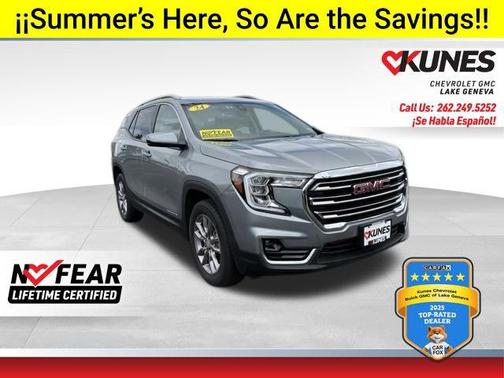 Sterling Metallic 2024 GMC Terrain SLT