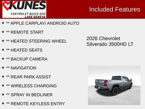 2026 Chevrolet Silverado 3500 LT