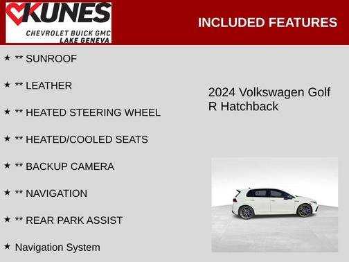 2024 Volkswagen Golf R 2.0T DSG