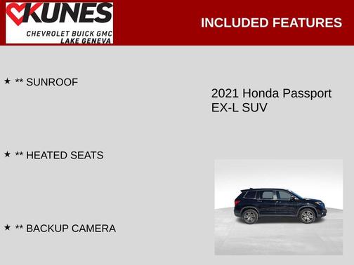 2021 Honda Passport AWD EX-L