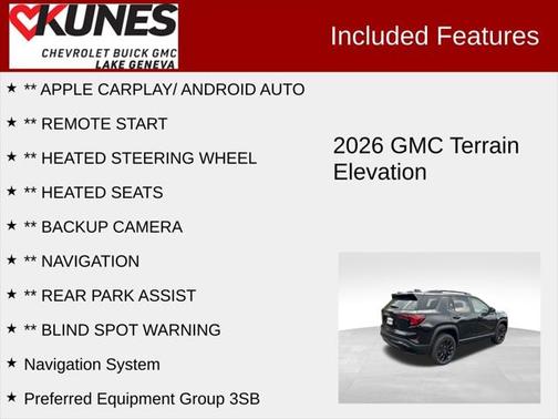 2026 GMC Terrain AWD Elevation