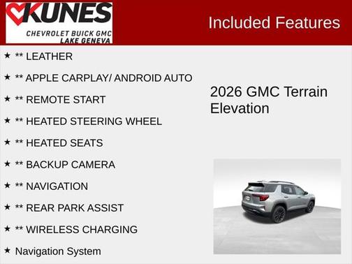 2026 GMC Terrain AWD Elevation