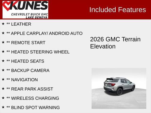 2026 GMC Terrain AWD Elevation