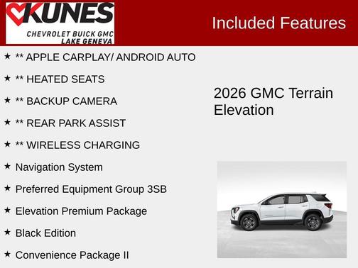 2026 GMC Terrain AWD Elevation